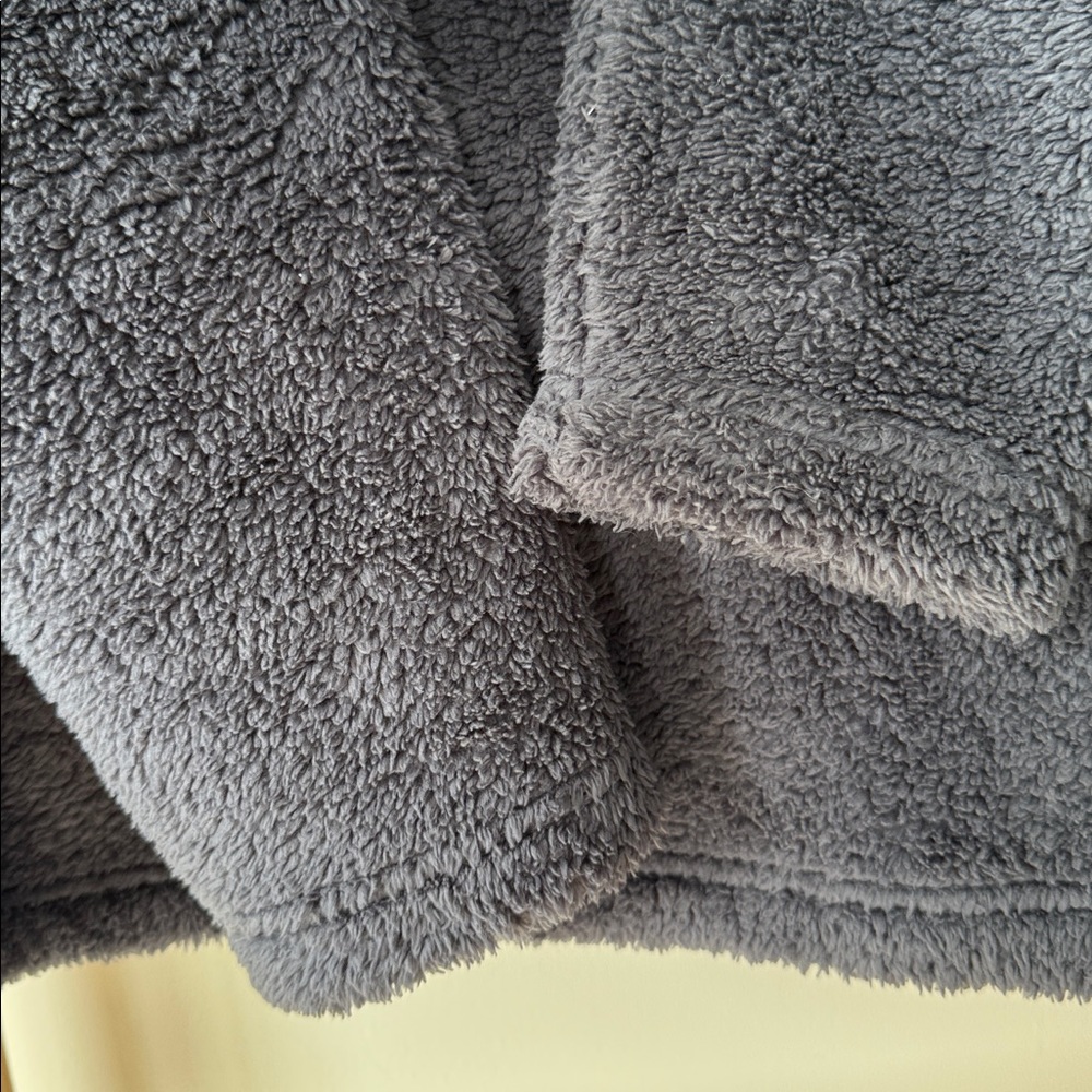 Patagonia Women’s 1/4 Zip Los Gatos Smolder Blue Soft Fleece Pullover L - Picture 14 of 15